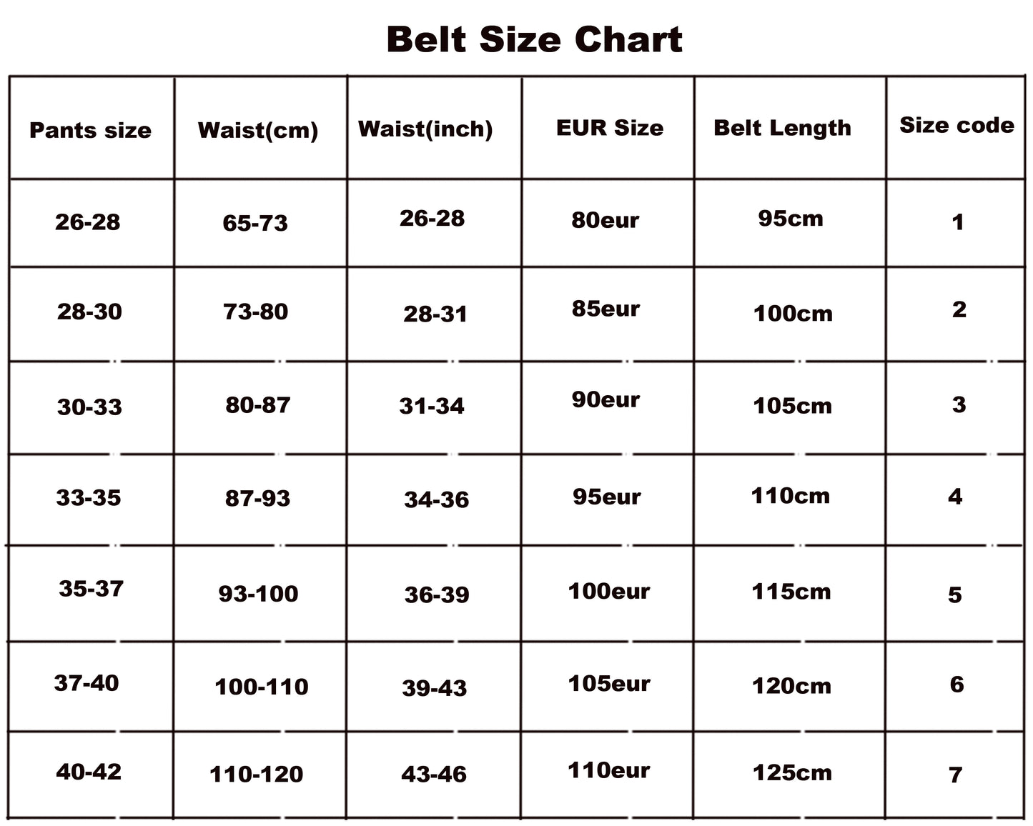 3cm Canvas Leather Belt