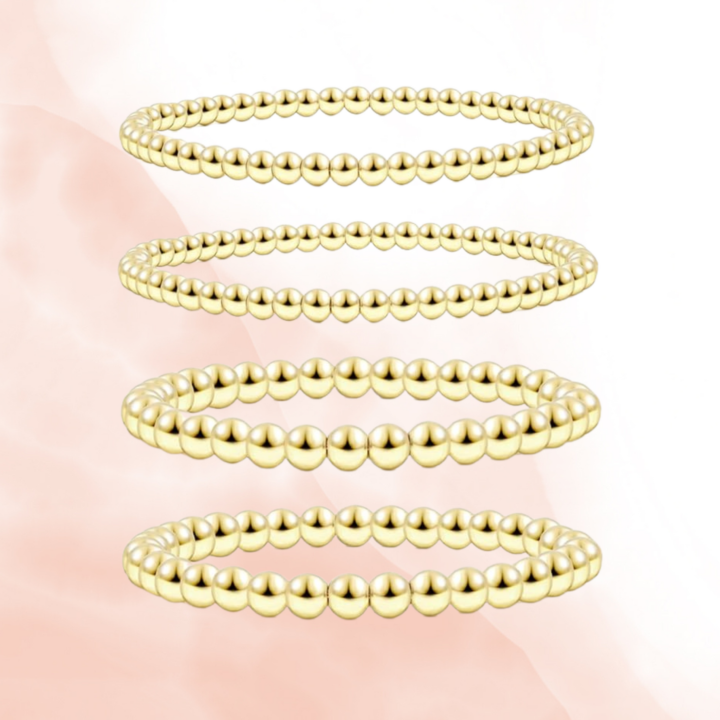 Beaded Bracelet Stack