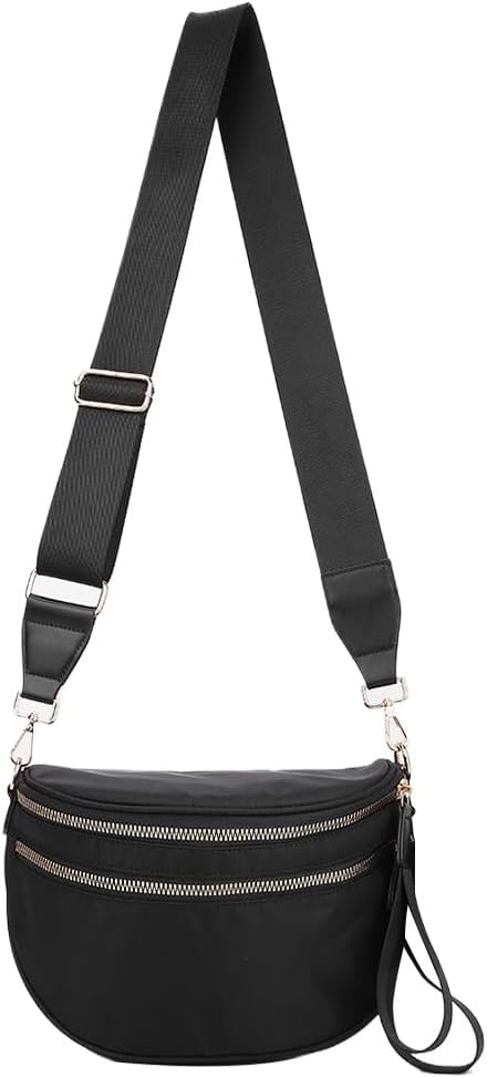 Canvas Print Belt Bag