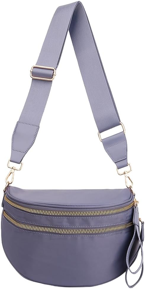 Canvas Print Belt Bag