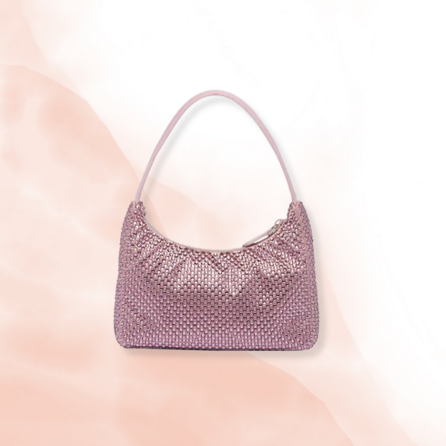 Crystal Hobo Shoulder Bag