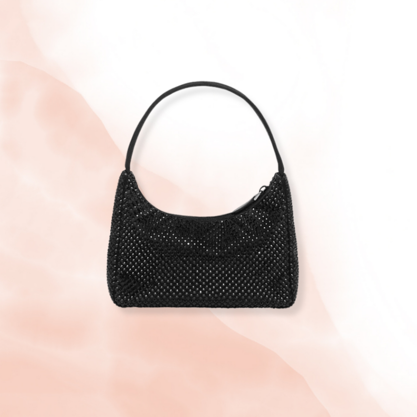 Crystal Hobo Shoulder Bag