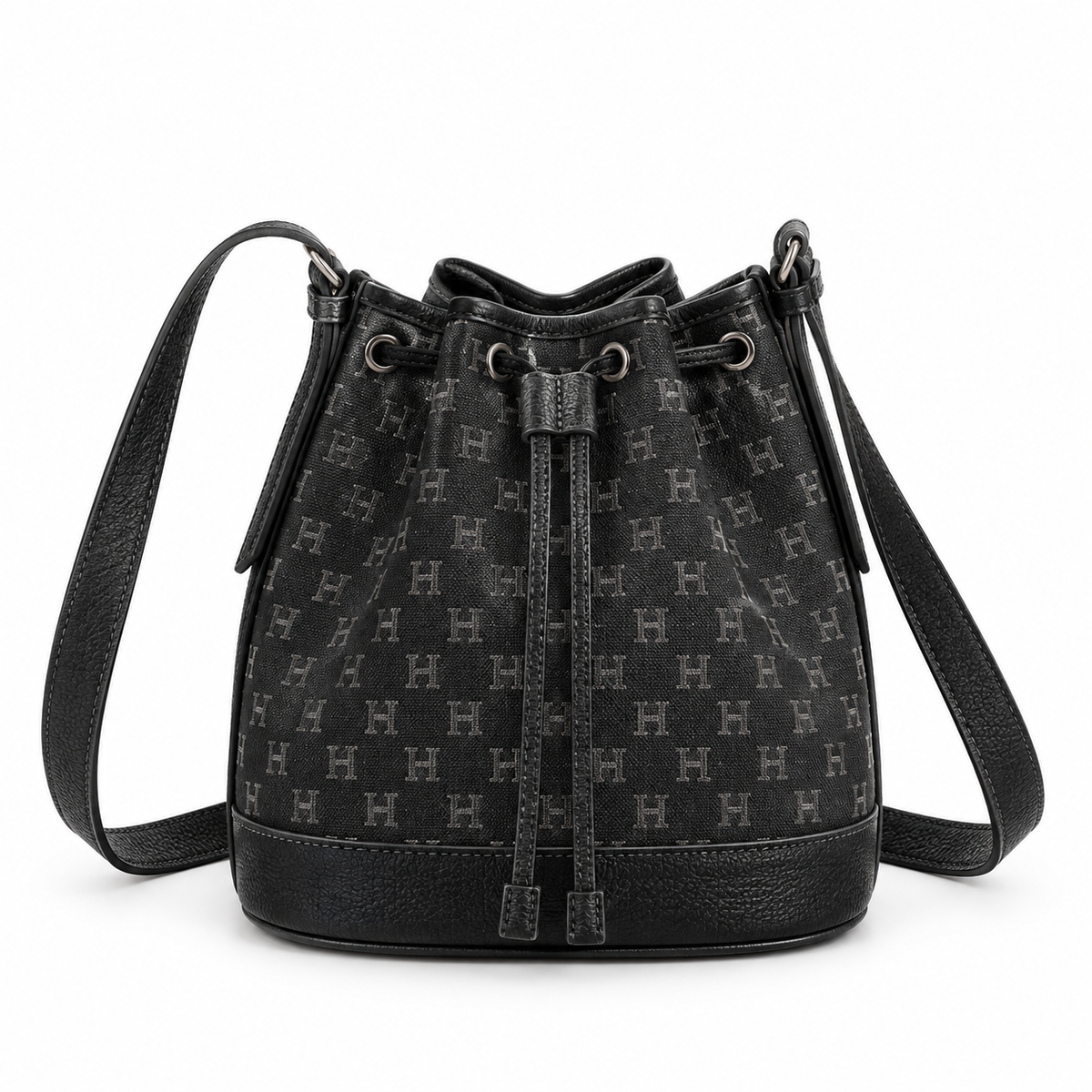 Small Canvas Bucket Bag