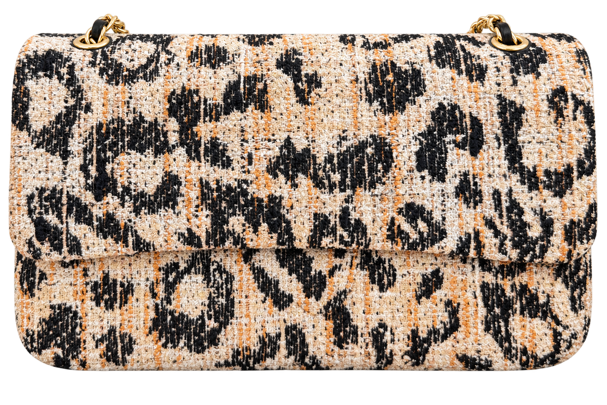 Tweed Maxi Hobo Bag