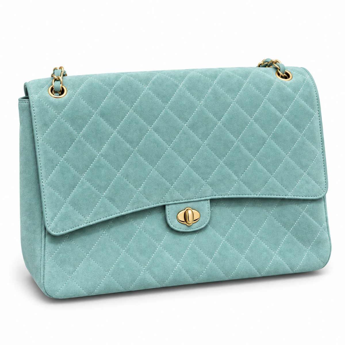 Suede Max Hobo Flap Bag
