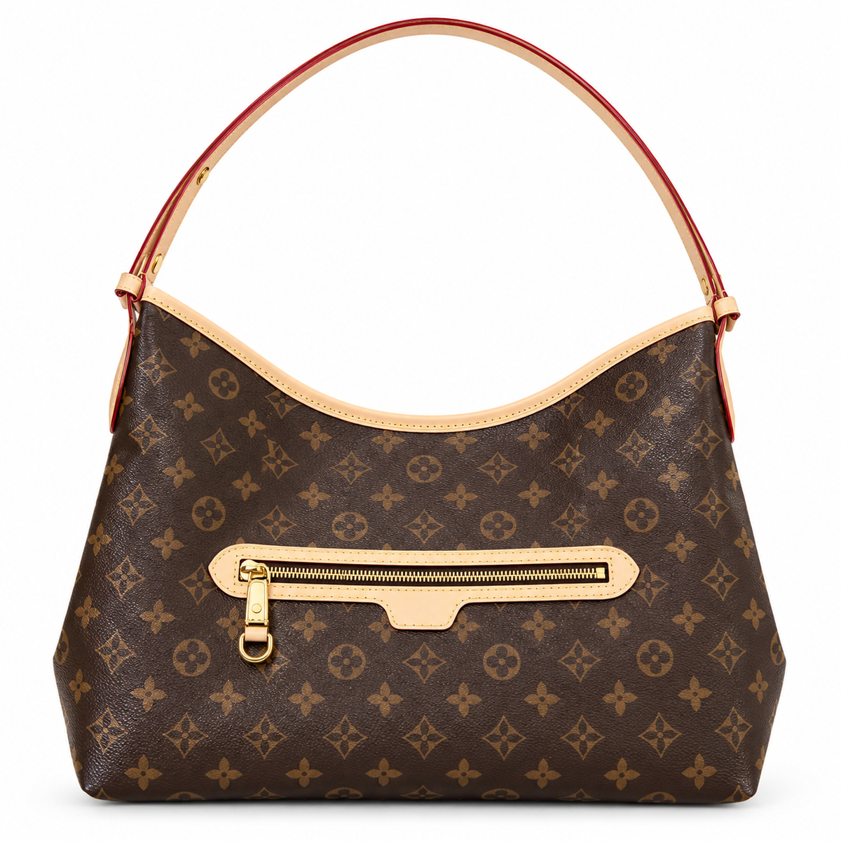 Zip Pocket Hobo Shoulder Bag