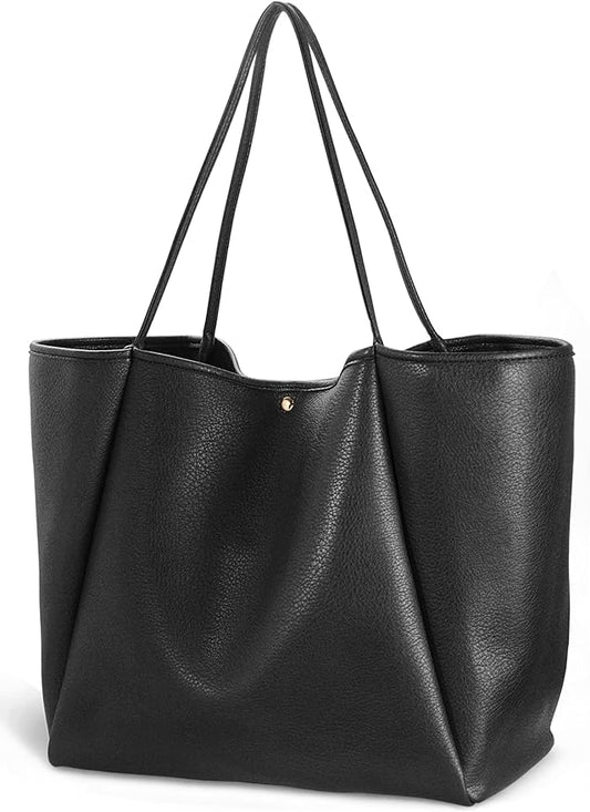 Large Colored Canvas Tote Bag