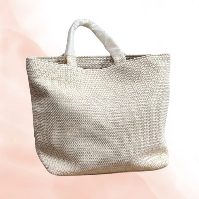 Raffia Tote Bag