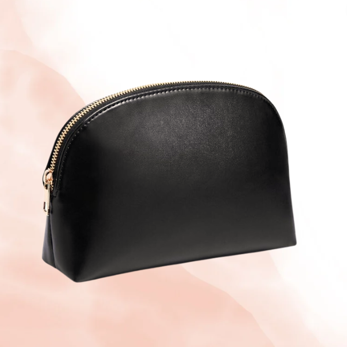 Mini Leather Wristlet Pouch