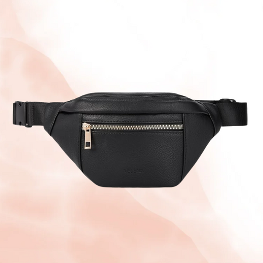 Grained Leather Bum Bag