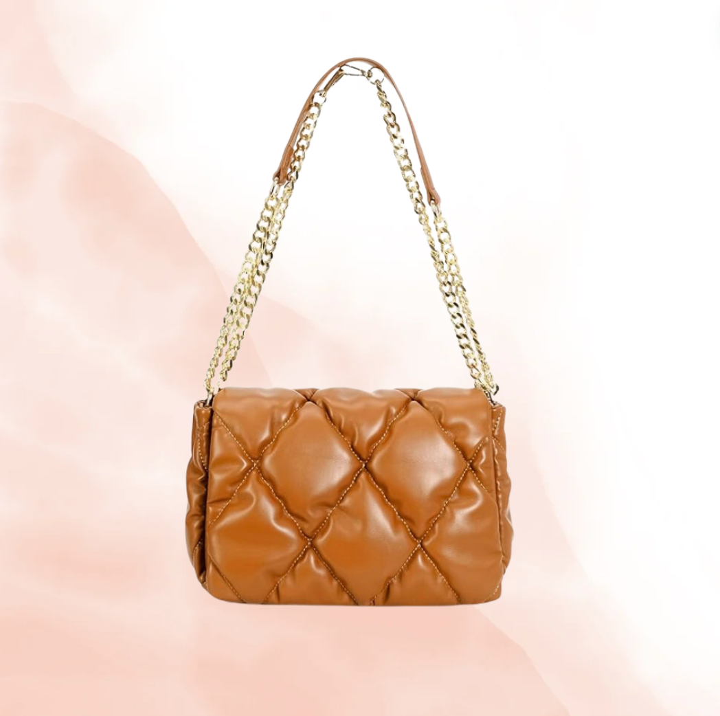 Puffer Matelasse Leather Everyday Bag