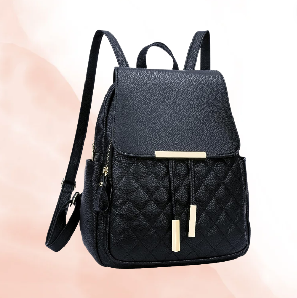Quilted Smooth Leather Backpack