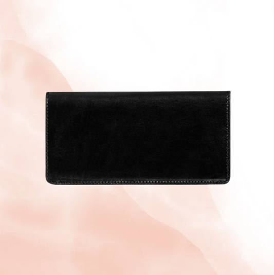 Long Pebbled Leather Ladies Wallet