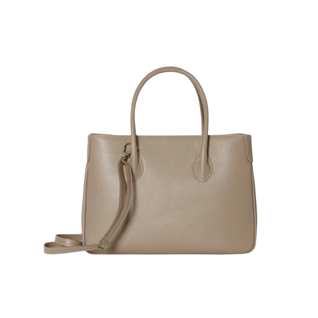 Small Leather Tote Bag