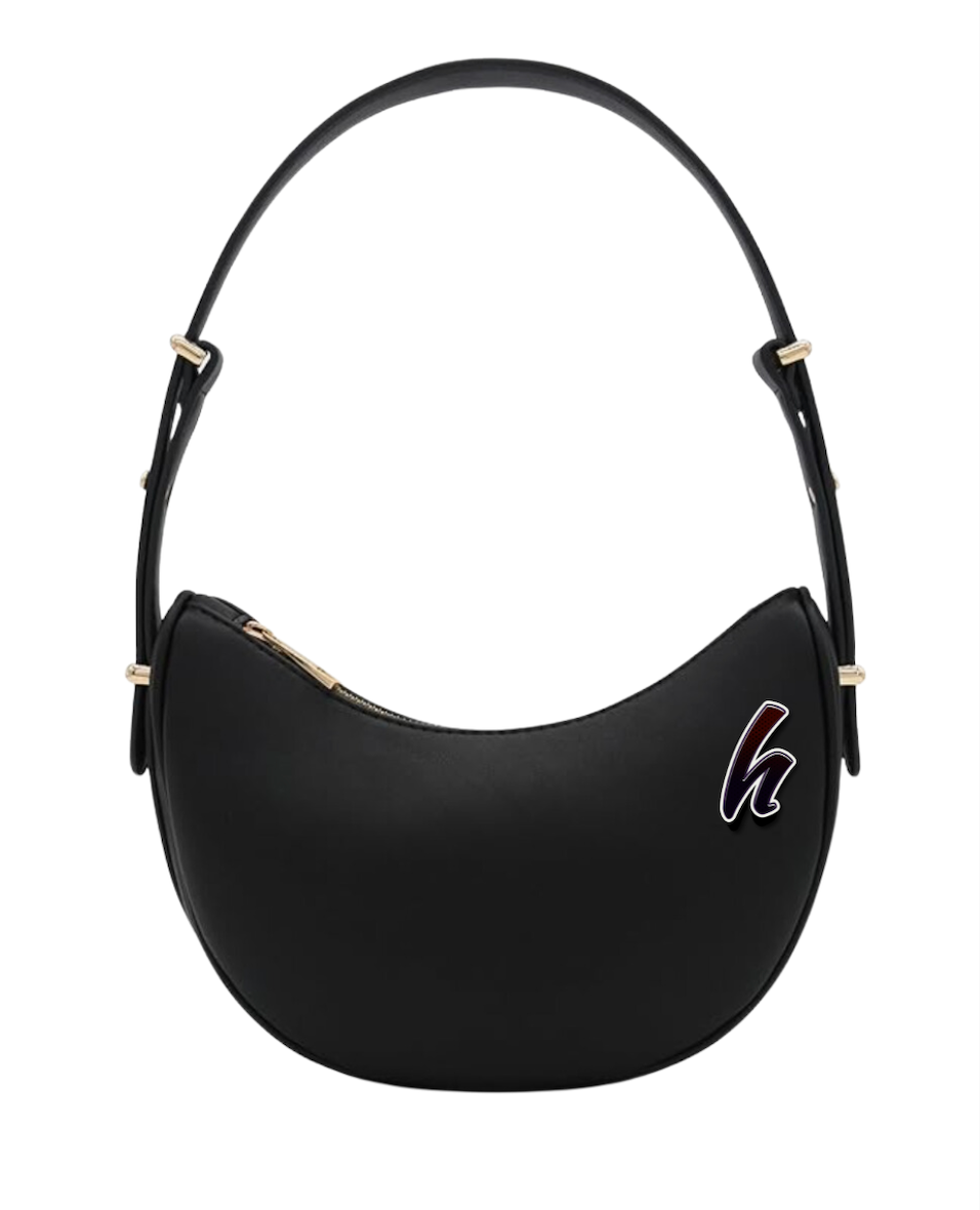 Over the Shoulder Hobo - Black