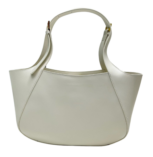 Leather Triangle Tote