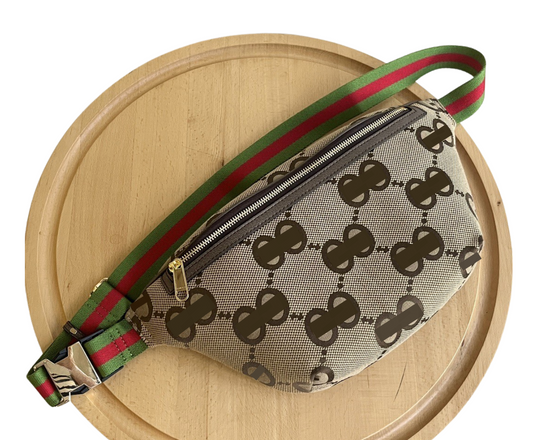 Large Mono Canvas Bumbag