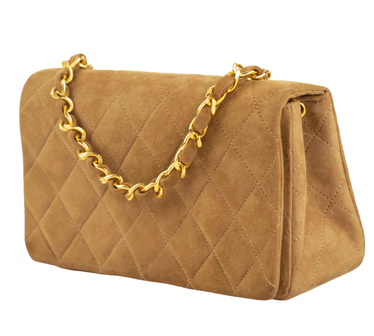 Leather & Suede Mini Top Handle Bag