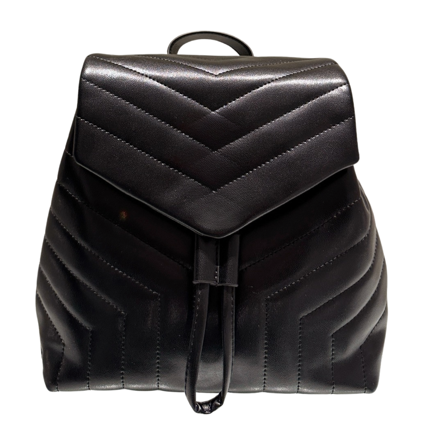 Puffy Leather Backpack
