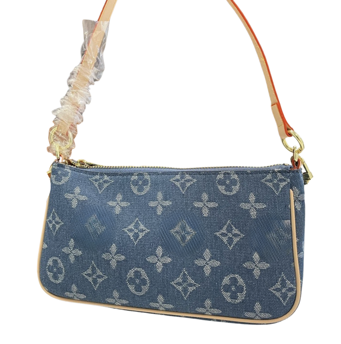 Denim Pouch Bag