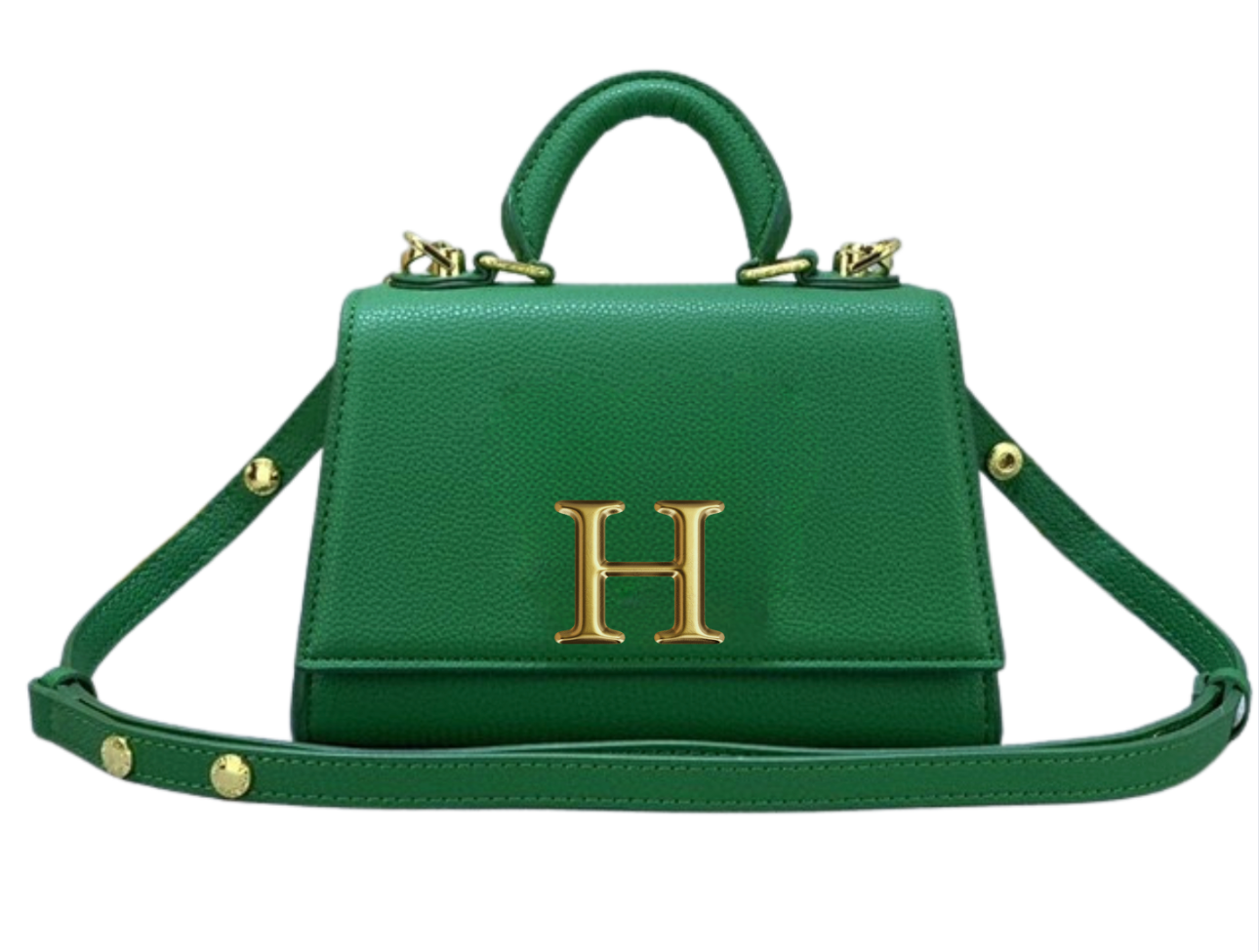 Mini Top Handle Logo Bag