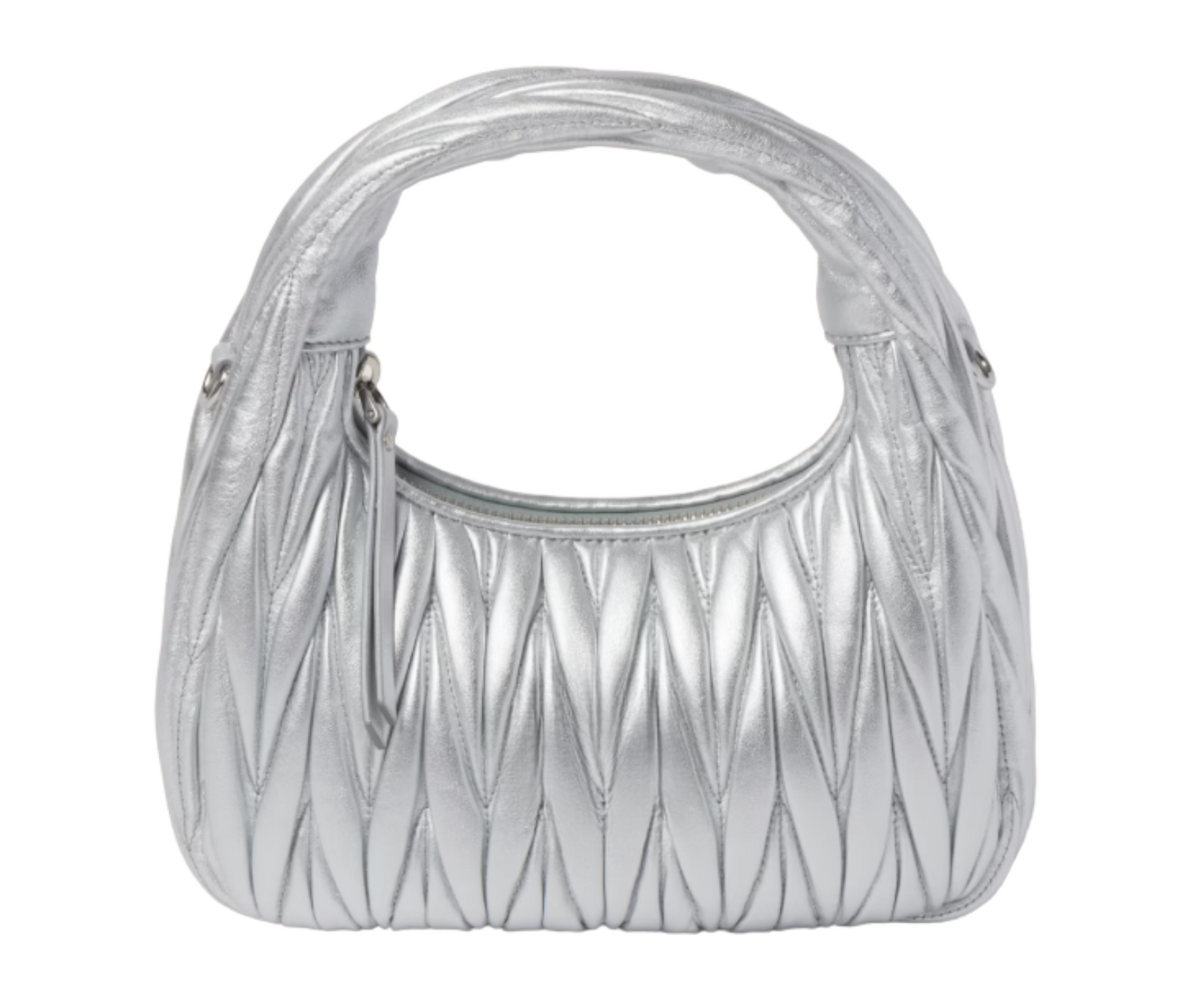 Small Nappa Leather Hobo Bag