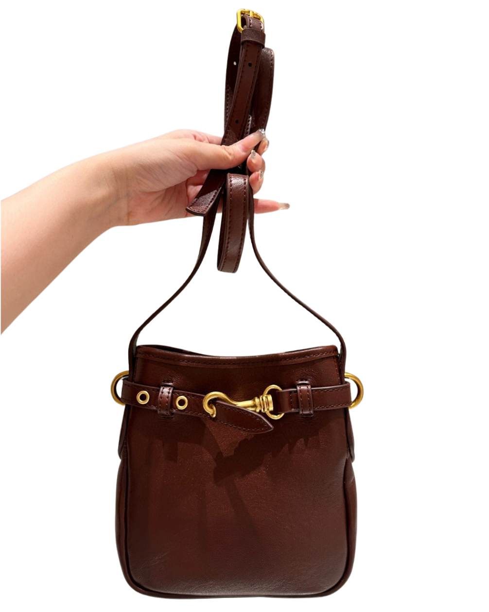 Small Nappa Leather Pouch