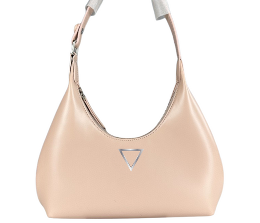 Leather Shoulder Triangle Bag