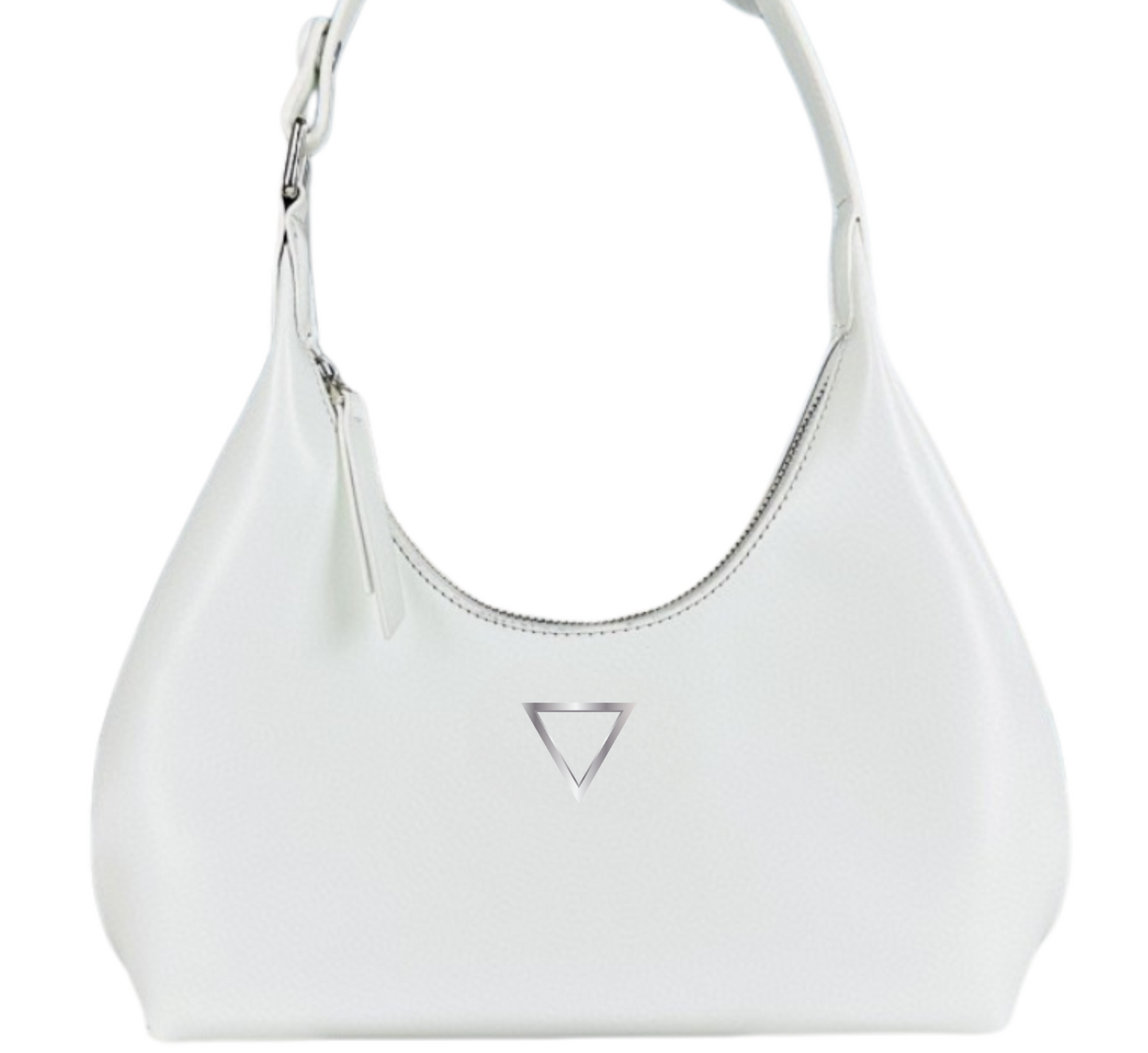 Leather Shoulder Triangle Bag