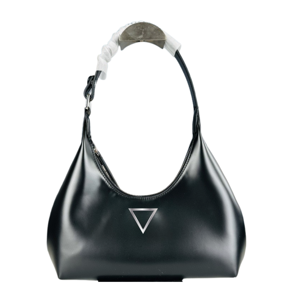 Leather Shoulder Triangle Bag