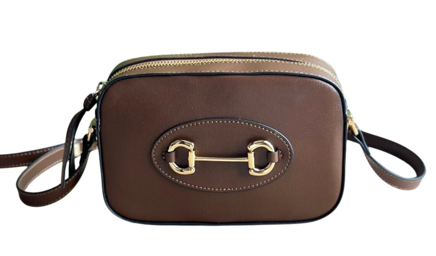 Equestrian-Style Camera Bag