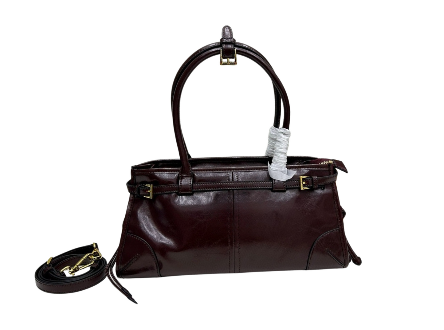Large Patent Leather Tote