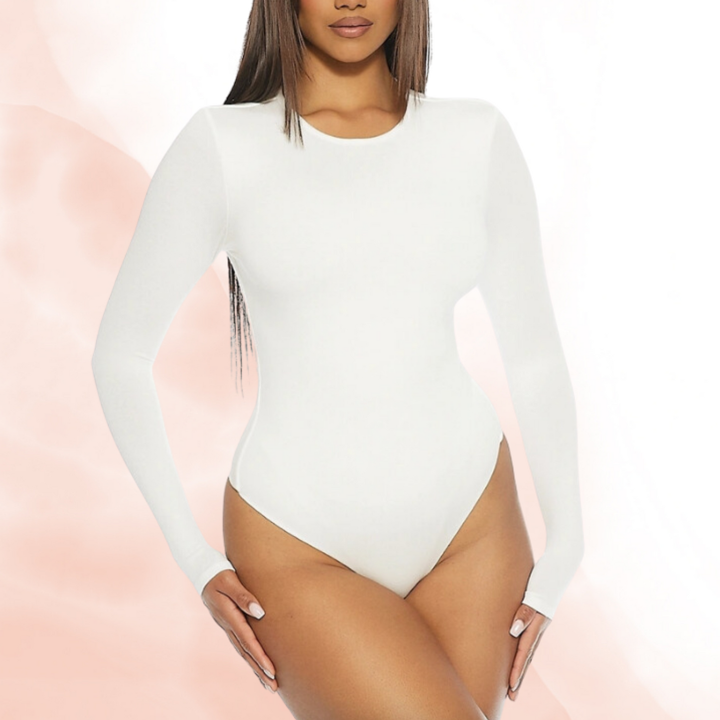 Essential White Long Sleeve Bodysuit