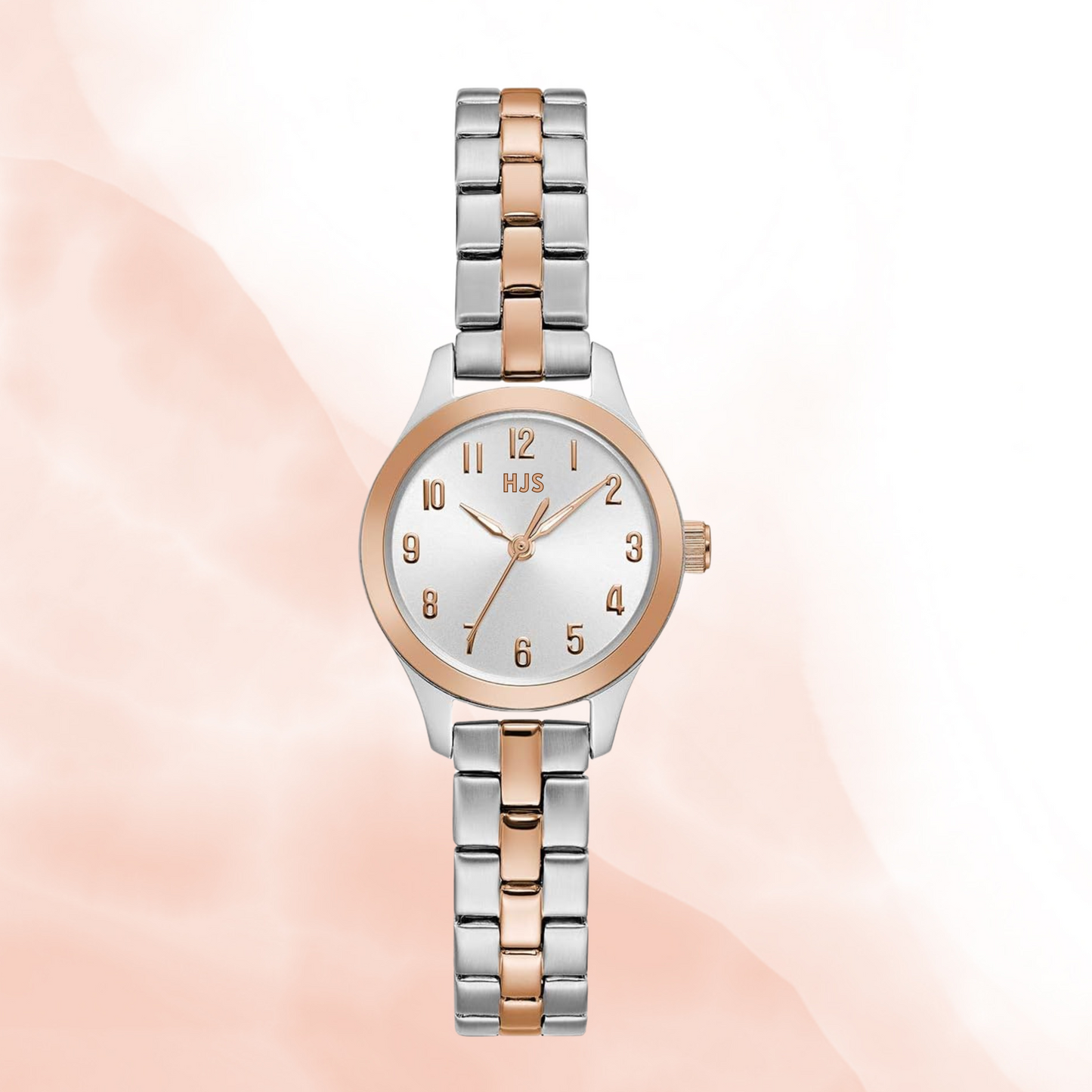 Two-Tone Crystal Ladies Watch