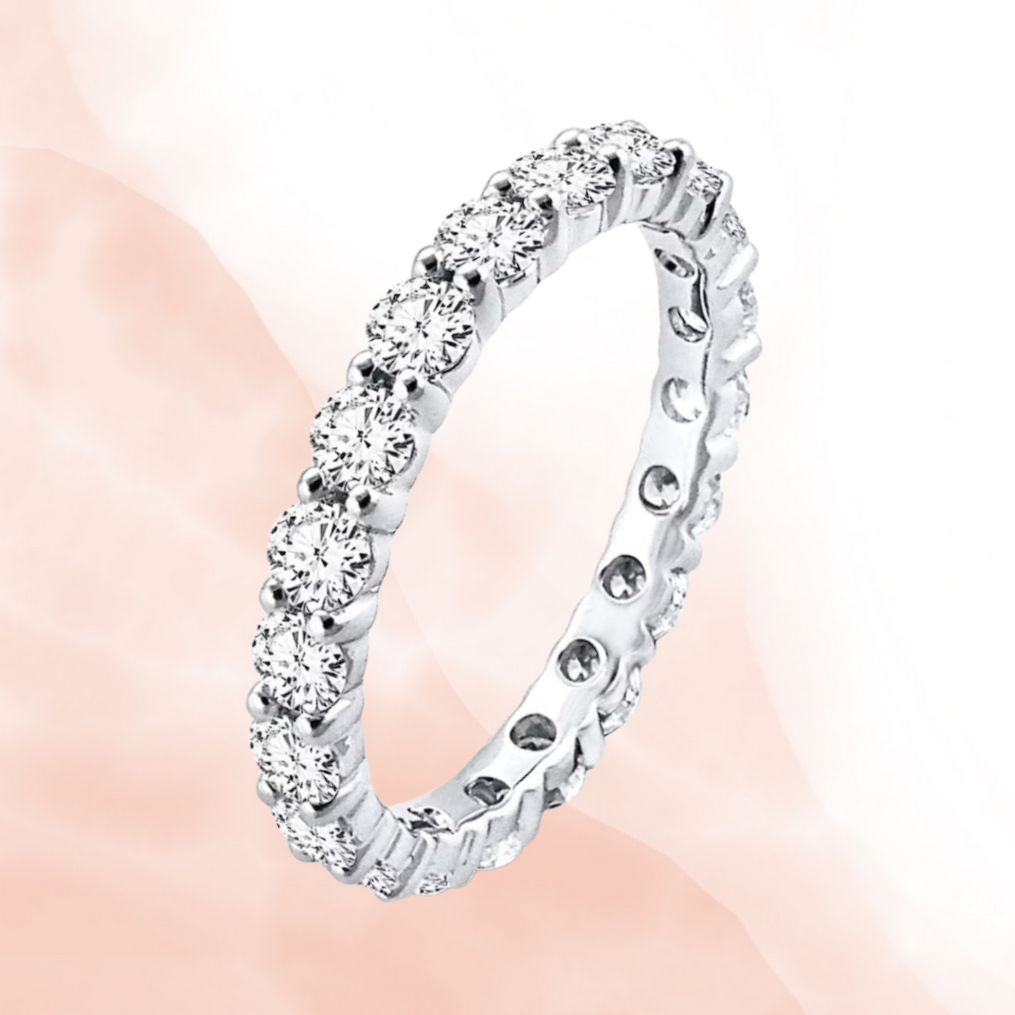 Classic CZ Mini Eternity Ring