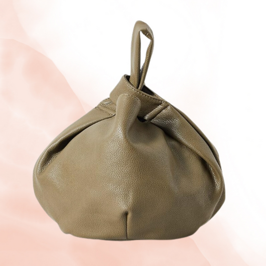 Olive Rope Mini Tote Bag
