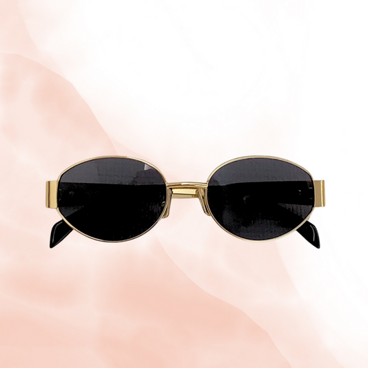 Cecilia Round Metal Sunglasses