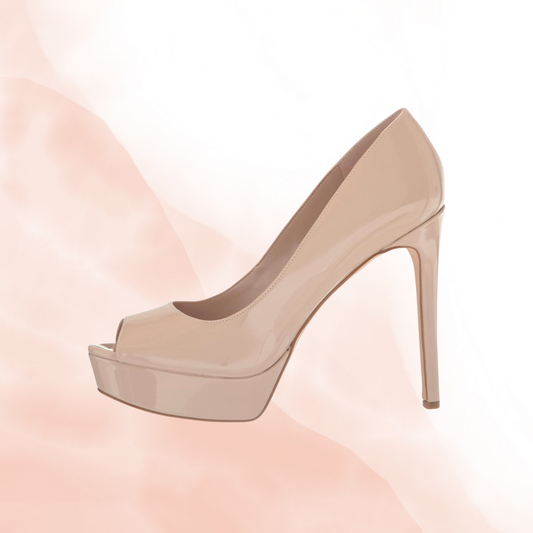 Platform Open Toe Heels