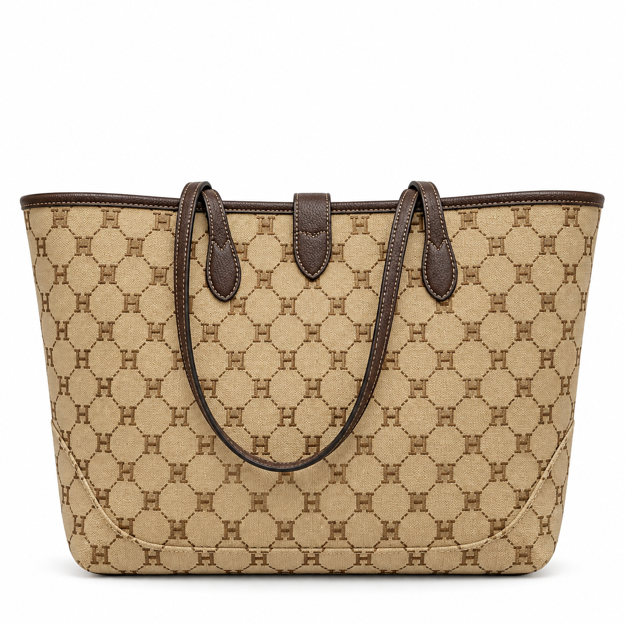 Medium Canvas & Leather Jack Tote