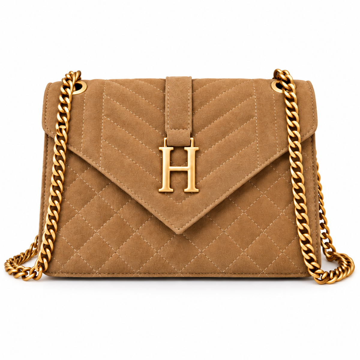 Medium Suede Envelope Bag