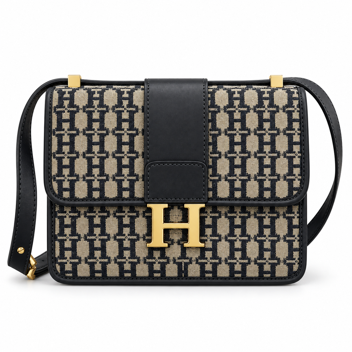 Canvas & Leather Montague Bag