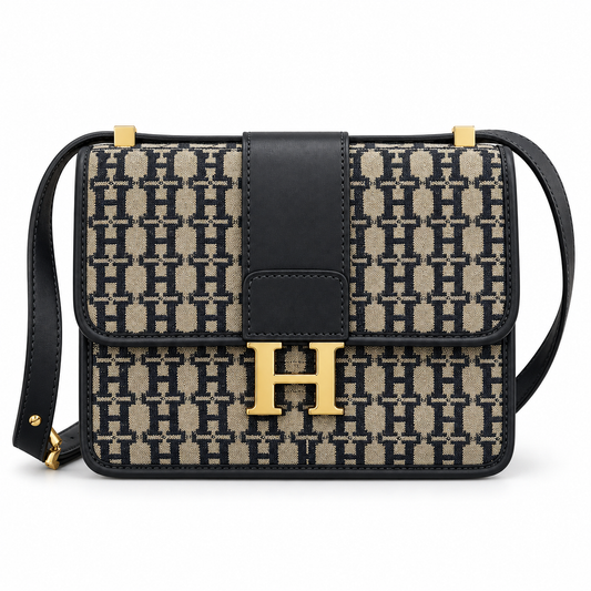 Canvas & Leather Montague Bag