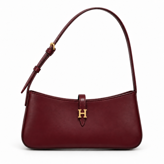 Classic Leather Shoulder Bag