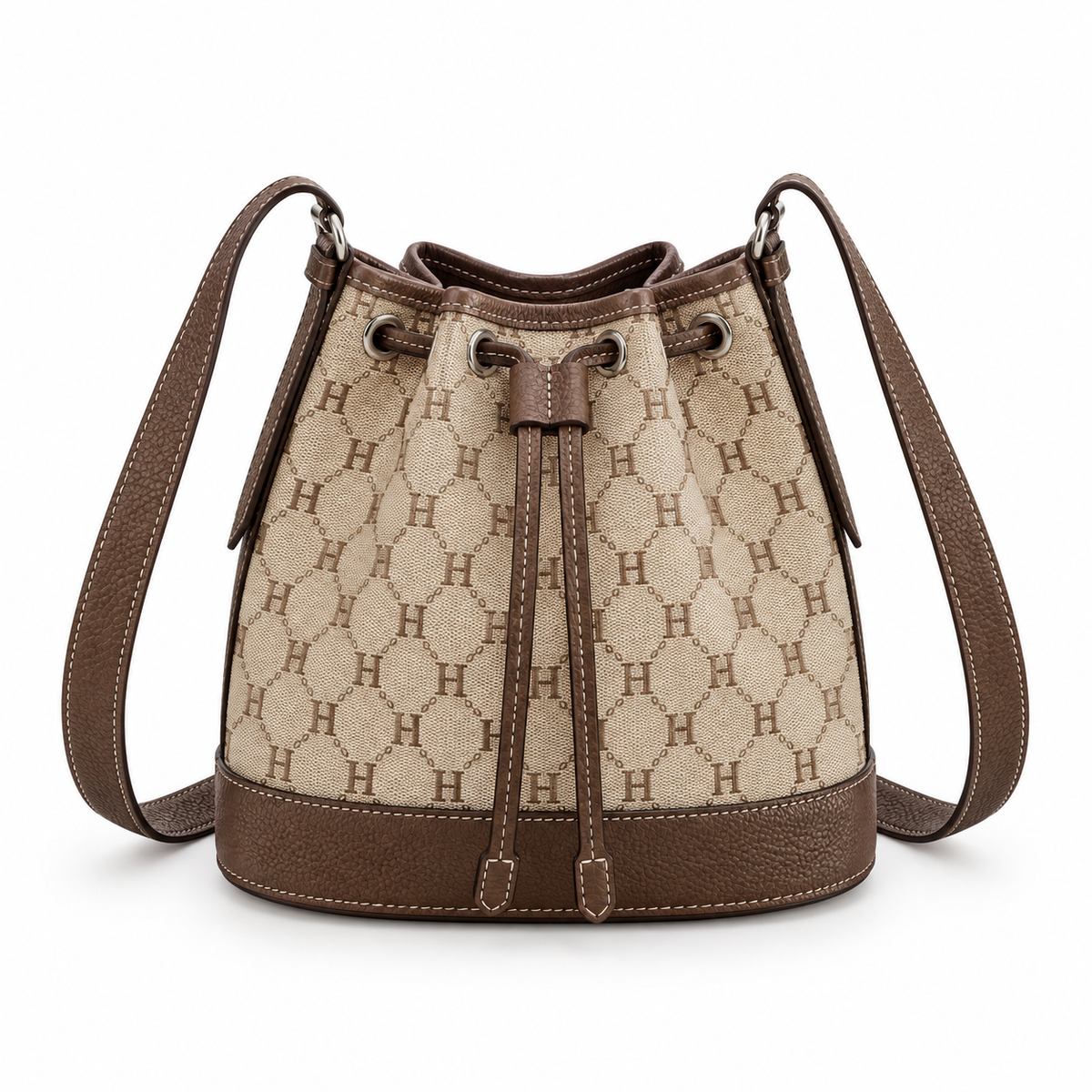 Small Canvas Bucket Bag