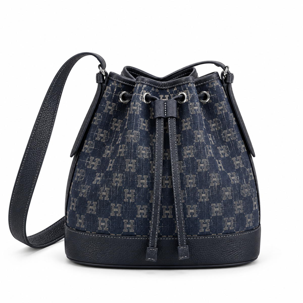 Small Canvas Bucket Bag