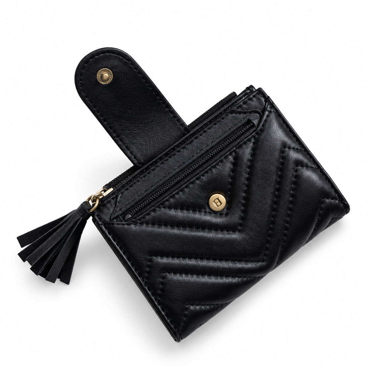 Compact Marm Leather Wallet