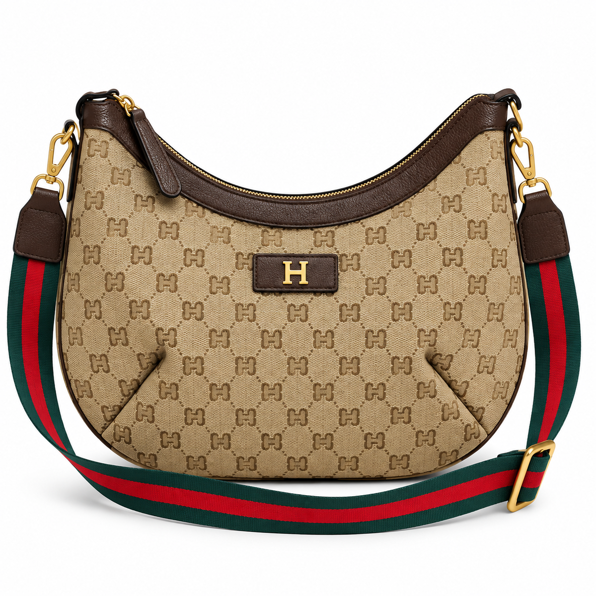 Half Moon Hobo Crossbody Purse