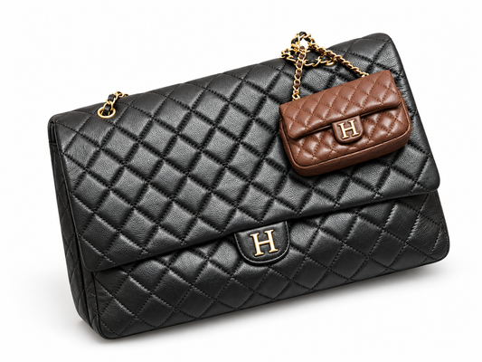 XXL Airplane Flap Bag + Mini Bag