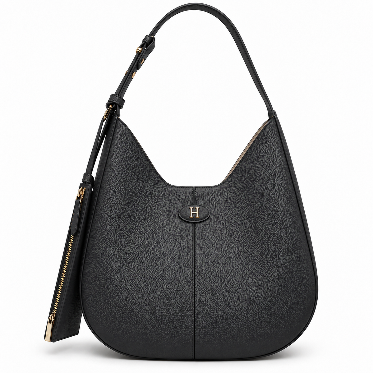 Leather Ted Tote Bag