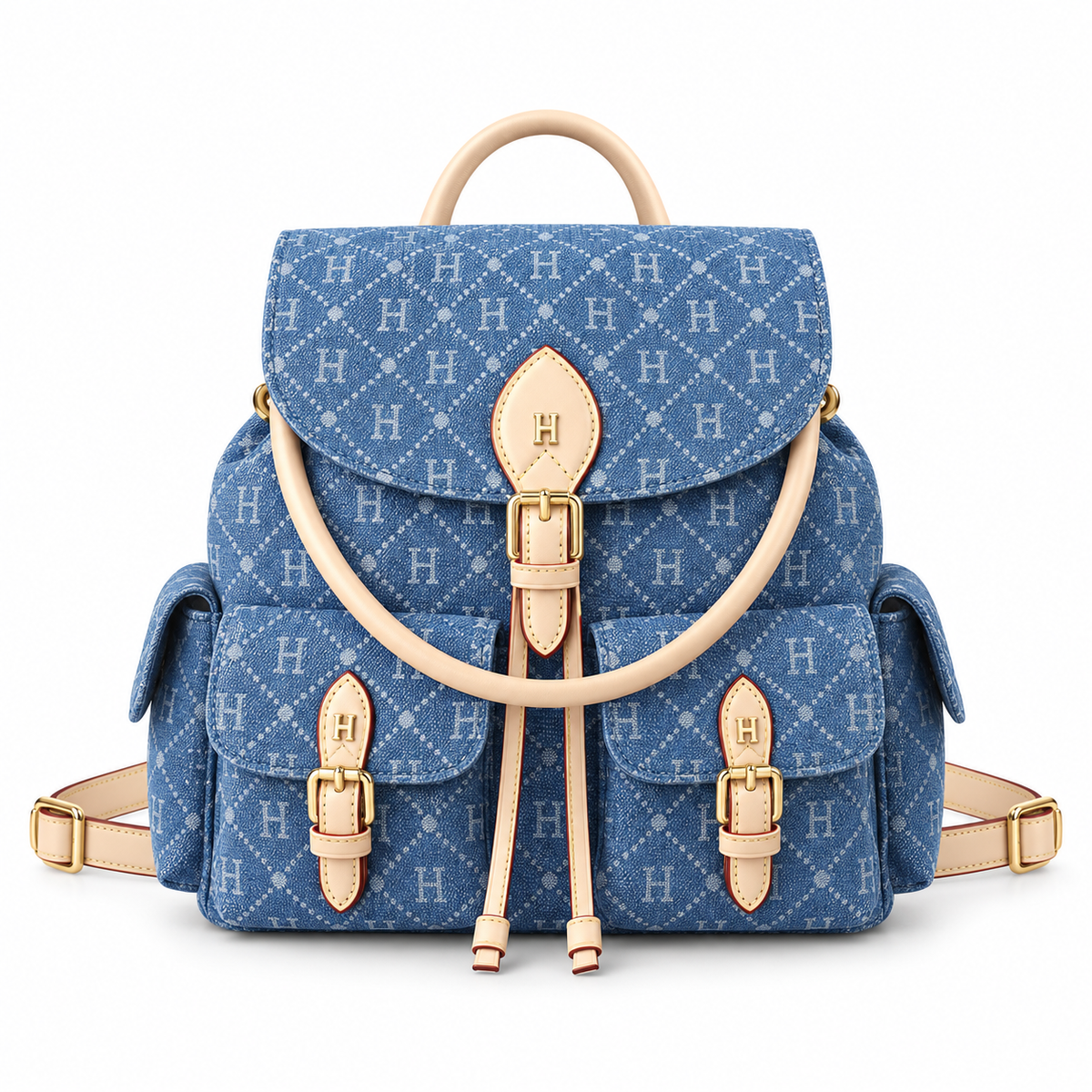 Denim Backpack